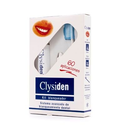 Clysiden Kit Sistema Blanqueador Dental 60 Aplicaciones