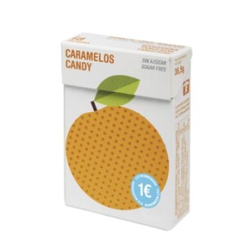 Interapothek Caramelos Sin Azucar Mandarina Cajita 36,5g
