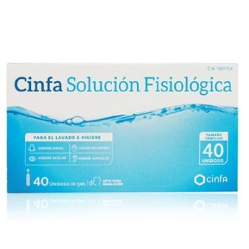 Cinfa Solución Fisiologica 40 Unidosis