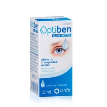 Optiben Gotas Sequedad Ocular 10 ml