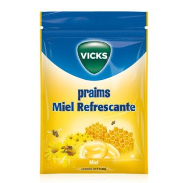 Vicks Praims Miel Refrescante Caramelos 72g