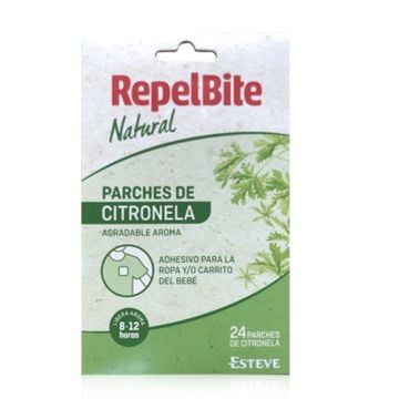 Repel Bite Natural Repelente Insectos 24 Parches