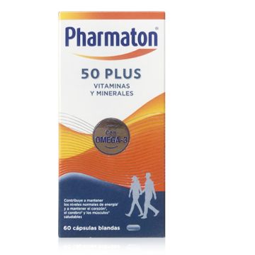 Pharmaton 50 Plus 60 Capsulas Blandas