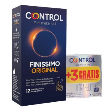 Control Preservativo Finissimo Original 12 Uds