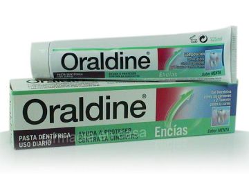 Oraldine Pasta dental encias 125 ml.