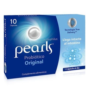 Pearls Acidophilus Formula Original Probioticos 10 Capsulas