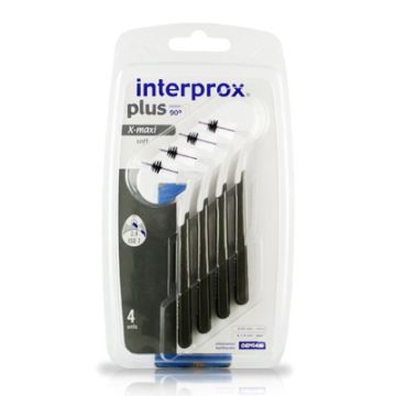 Dentaid Interprox cepillo dental interproximal plus x-maxi 4 uds