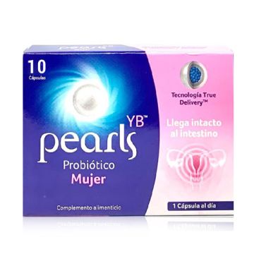 Pearls YB Formula Femenina Probioticos 10 Capsulas