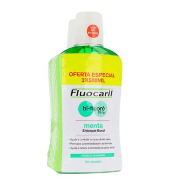 Fluocaril Bi-fluore Colutorio con Fluor Duplo 2x500 ml