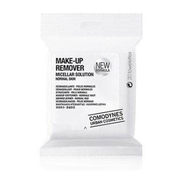 Comodynes Make-up remover s. micelar p/normal 20 toallitas