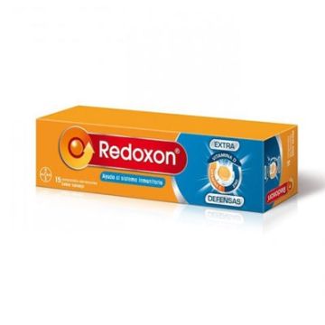 Redoxon Extra Defensas vitamina c y zinc 15 comp efervescentes