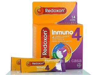 Redoxon Inmuno 4 sabor naranja 14 sobres
