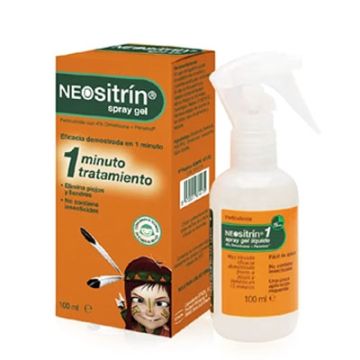 Neositrin 100 por Cien Spray Antipiojos Gel Liquido 100ml