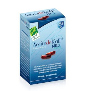 Aceite de Krill NKO 100% Natural 500mg 120caps