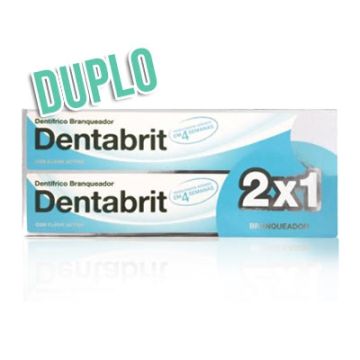 Dentabrit Pasta dental blanqueadora duplo 2x125 ml