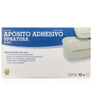VP Natura Aposito Adhesivo Esteril 8x15cm 10 Uds