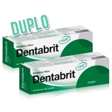Dentabrit Pasta Dental Fluor Duplo 2x75ml