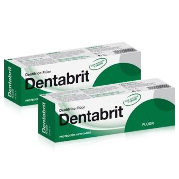 Dentabrit Pasta Dental Fluor Duplo 2x75ml