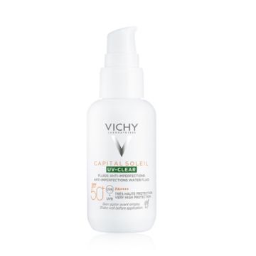 Vichy Capital Soleil UV-Clear Fluido Acuoso Spf50+ 40ml