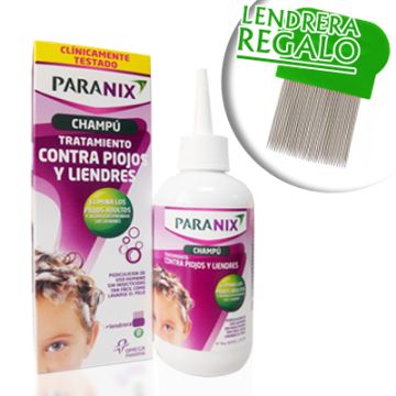 Paranix Champú tratamiento contra piojos y liendres 200ml