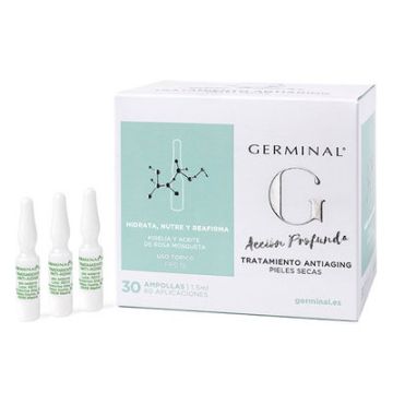 Germinal Accion Profunda tratamiento antiaging P/Secas 30 ampollas