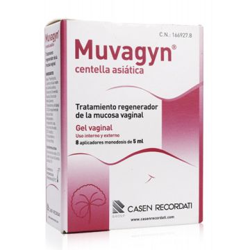 Muvagyn Centella Asiatica Gel Monodosis 5 ml 8Uds