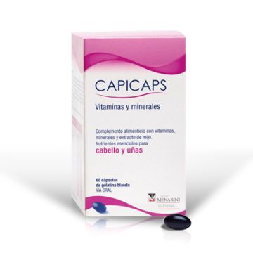 Capicaps cabello y uñas 60 cápsulas