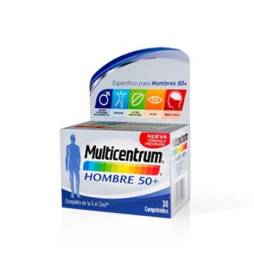 Multicentrum Hombre select 50+ 30 comprimidos