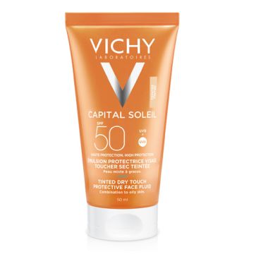 Vichy Capital Soleil Spf50 Crema Facial Antibrillos Color 50ml