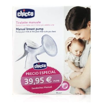 Chicco Natural Feeling Sacaleche Manual Silicona 0m+