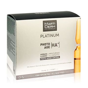 Martiderm Platinum Photo-Age Ha+ Antiedad 30 Ampollas