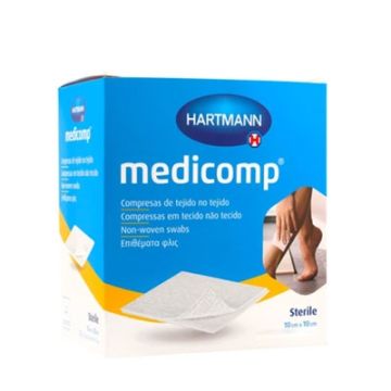 Hartmann Medicomp Gasa Suave Sin Tejer 10x10cm 10 Uds