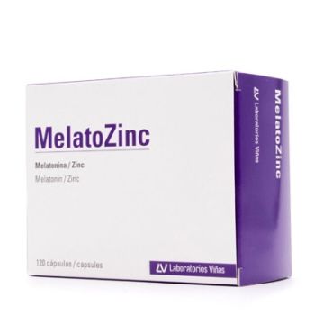 Melatozinc Melatonina y Zinc Insomnio 120 Capsulas