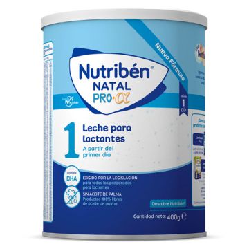 Nutriben Natal Pro Alfa Leche para Lactantes +0 Meses 800gr
