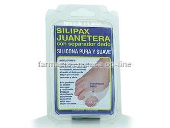 Silipax juanetera con separador de dedo de silicona 1 ud