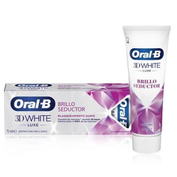 Oral-B Pasta Dental 3D White Luxe Brillo Seductor 75ml