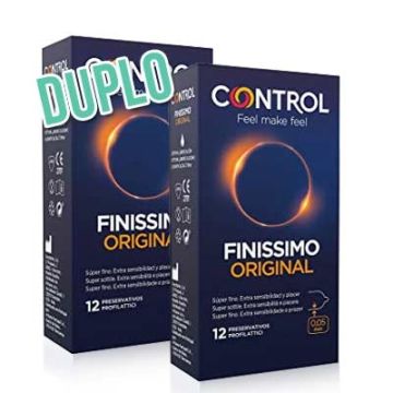 Control Preservativo Finissimo Duplo 2x12 Uds