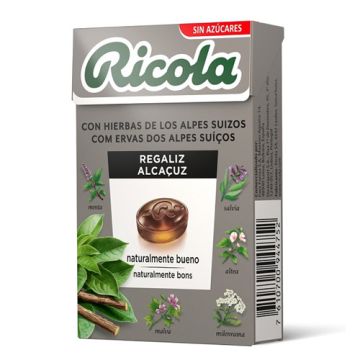 Ricola Caramelos Regaliz S/Azucar 50 gr