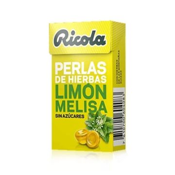 Ricola Perlas Limon-Melisa S/Azucar 25gr