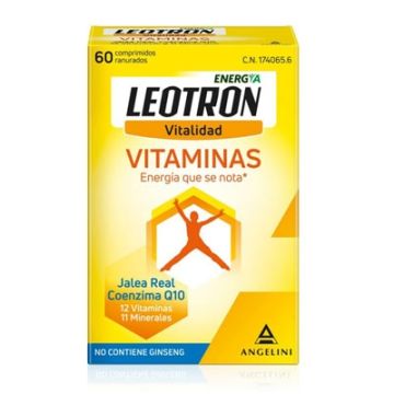 Angelini Leotron Vitalidad Vitaminas 60 Comprimidos