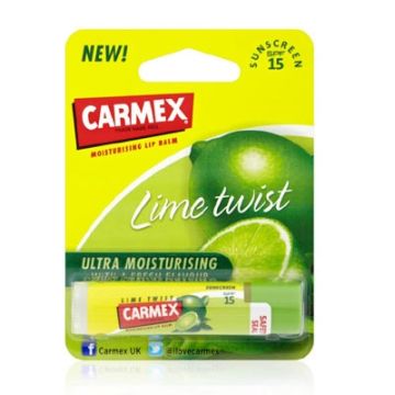 Carmex Balsamo Labial Ultra Hidratante Spf15 Lime Twist 4,25g