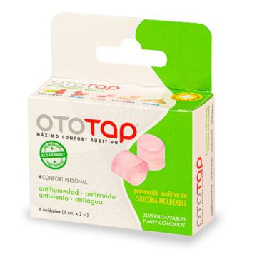 Ototap Tapones Oido Silicona Moldeable 6 Uds