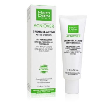 Martiderm Acniover cremigel activo piel grasa y acneica 40ml