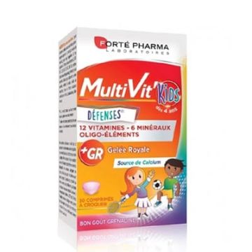 Forte Pharma Multivit Defensas Kids 30 Comprimidos