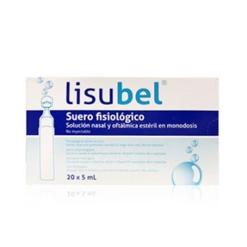 Lisubel Suero Fisiologico monodosis 5ml 20 uds