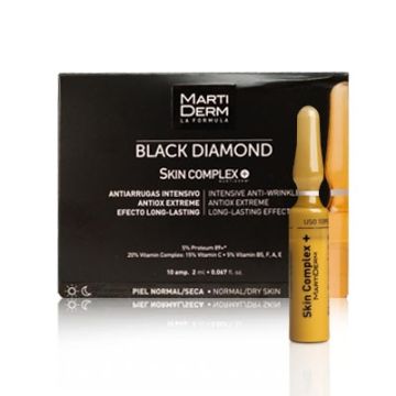 Martiderm Black diamond skin complex ampollas antiedad 10 uds