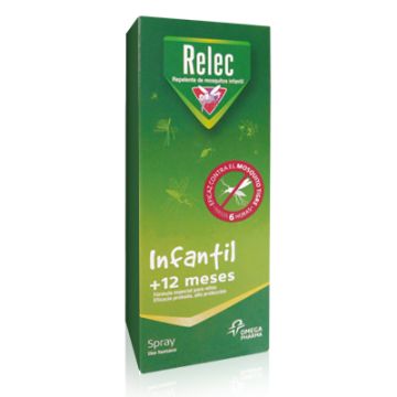 Relec Infantil +12 meses repelente de mosquitos spray 100ml