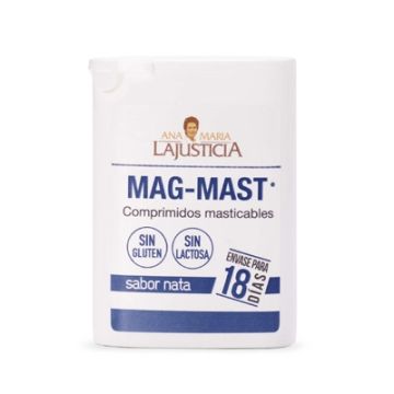Lajusticia Magnesio Sabor Nata 36 Comp Masticables