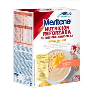Meritene Cereal Crema de Cereales Multifrutas 20 Sobres