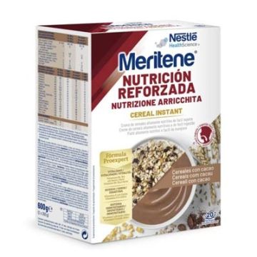 Meritene Cereal Instant Crema de Cereales con Cacao 20 Sobres